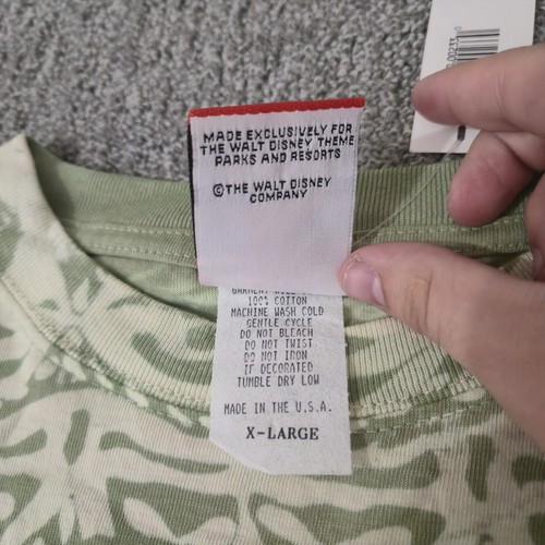 Vintage NWT Walt Disney World ADVENTURELAND AOP T Shirt XL Animals Safari 90s by Disney, Size XL, $99.99 - Photo 4