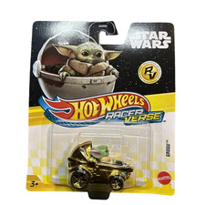 Hot Wheels RacerVerse Star Wars Grogu Gold Special Edition JBK26 1:64 Diecast
