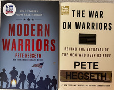 Pete Hegseth, Modern Warriers; The War on Warriors