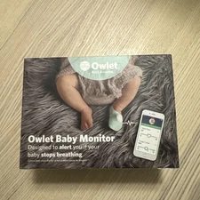 Owlet Smart Sock Baby Monitor Mint Green READ DESCRIPTION 