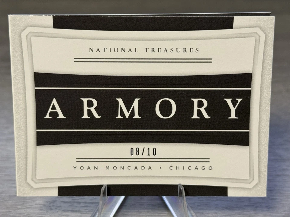 🔥YOAN MONCADA 2017 National Treasures 6 PARCHES RELIQUIA/10!!! #WHITE SOX &ANGELS🔥 Foto 4 de 4