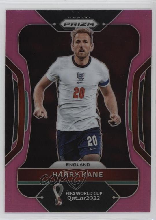 2022 Panini Prizm World Cup Qatar Pink Prizm Harry Kane #86 1n2k