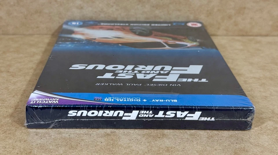 THE FAST AND THE FURIOUS - UK EXCLUSIVE BLU RAY STEELBOOK - NEW & SEALED (READ) - Image 4 of 4