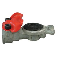 TRAMEC SLOAN GHE-2 Gladhand,Emergency,Steel,Red 2ZJK2