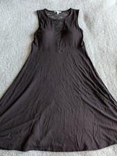 Victoria's Secret Black Lace Back Swing Dress Size Large