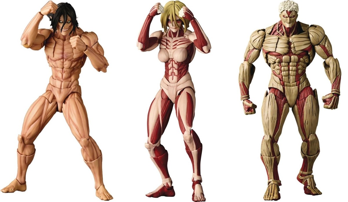KAIYODO Attack on Titan Revoltech Figure Amazing Yamaguchi Eren
