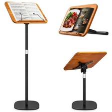 2 in 1 Dual-use Music Stand  Desktop Book Stand, Adjustable Height 16.5"-51"...