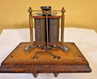 Antique WESTERN ELECTRIC TYPE 43 SPECIAL II Oak Candlestick Telephone Ringer Box — photo 8