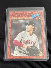 2026 Topps Heritage Connelly Early #150 Orange Color Of The Year RC /77 Red Sox