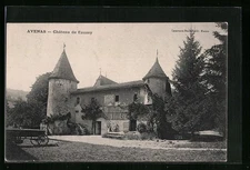 CPA Avenas, Chateau de Sauzey 