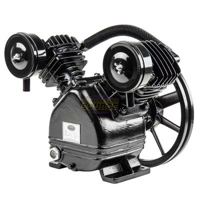 #ad #ad 3 HP Replacement Air Compressor Pump Single Stage V Style Twin Cylinder 2 Piston $179.95