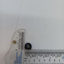 1951 Royal Quiet De Luxe Typewriter G Key thumbnail