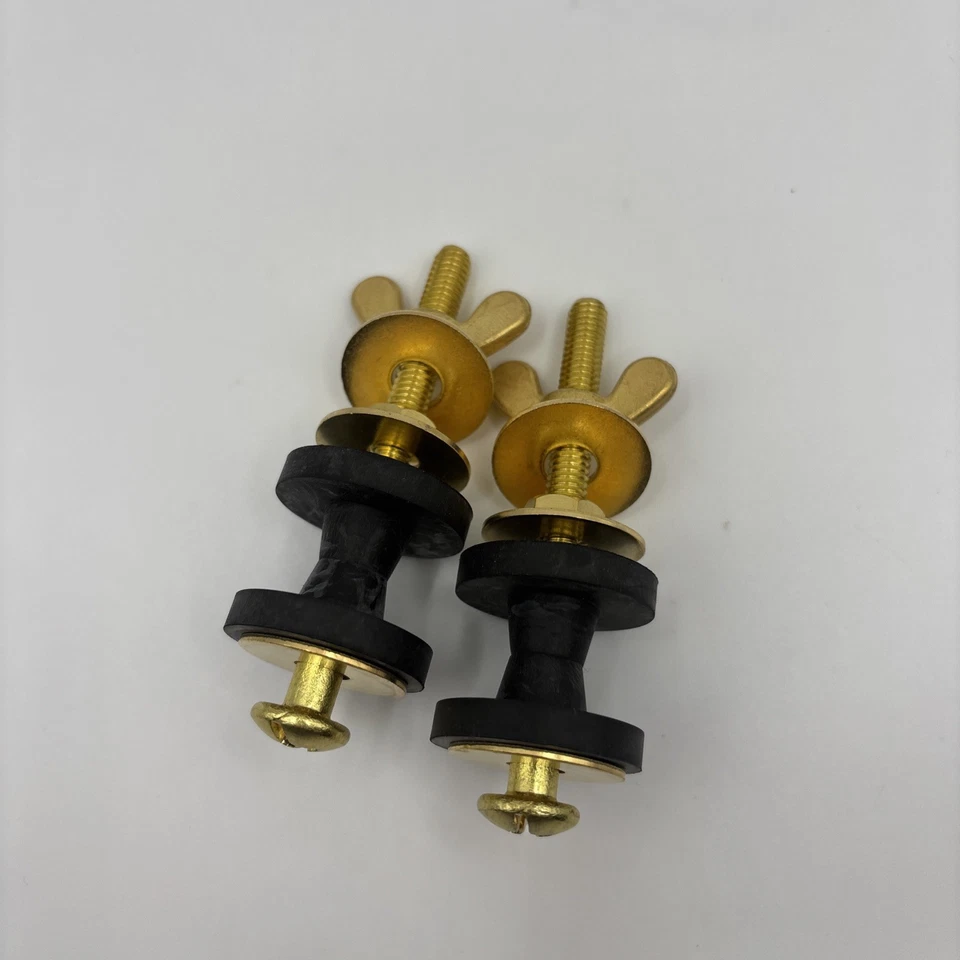 2 Pcs toilet Cistern Seal Kit, Toilet Cistern Bolts Toilet Tank Fixing Kit - Image 4 of 4