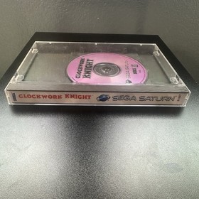 Clockwork Knight (Sega Saturn, 1995) Game in Original Case (No Manual) Exc. Cond