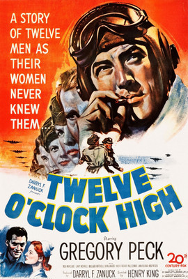 Twelve O'Clock High (DVD, Full, 1949) *DISC ONLY* NO CASE NO TRACKING