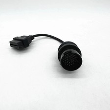 Fits IVECO 38 Pin to 16 Pin OBD2 Diagnostic Connector Cable Scanner Adapter