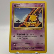 Pokemon Abra 67/110 - Legendary Collection - NM Non Holo - 2002 WotC