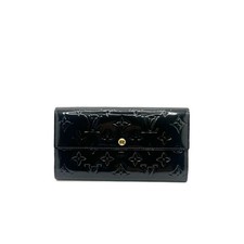 Authentic LV LOUIS VUITTON Monogram Vernis Portefeuille Sarah Long Wallet