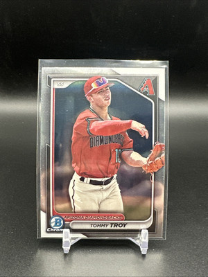 #ad Tommy Troy 2024 Bowman Chrome Prospects #BCP 76 Arizona Diamondbacks $1.99