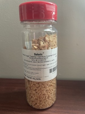 Starbucks Caramel Crunch Topping