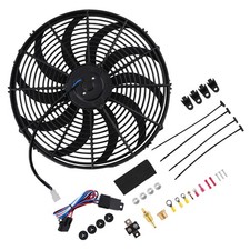 16 High Flow Fan For Universal Cooling System 3000cfm Thermostat Kit