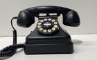 Crosley Model CR 62 Vintage Style Rotary Dial Telephone Black Parts Repair — photo 1