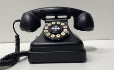 Crosley Model CR 62 Vintage Style Rotary Dial Telephone Black Parts Repair