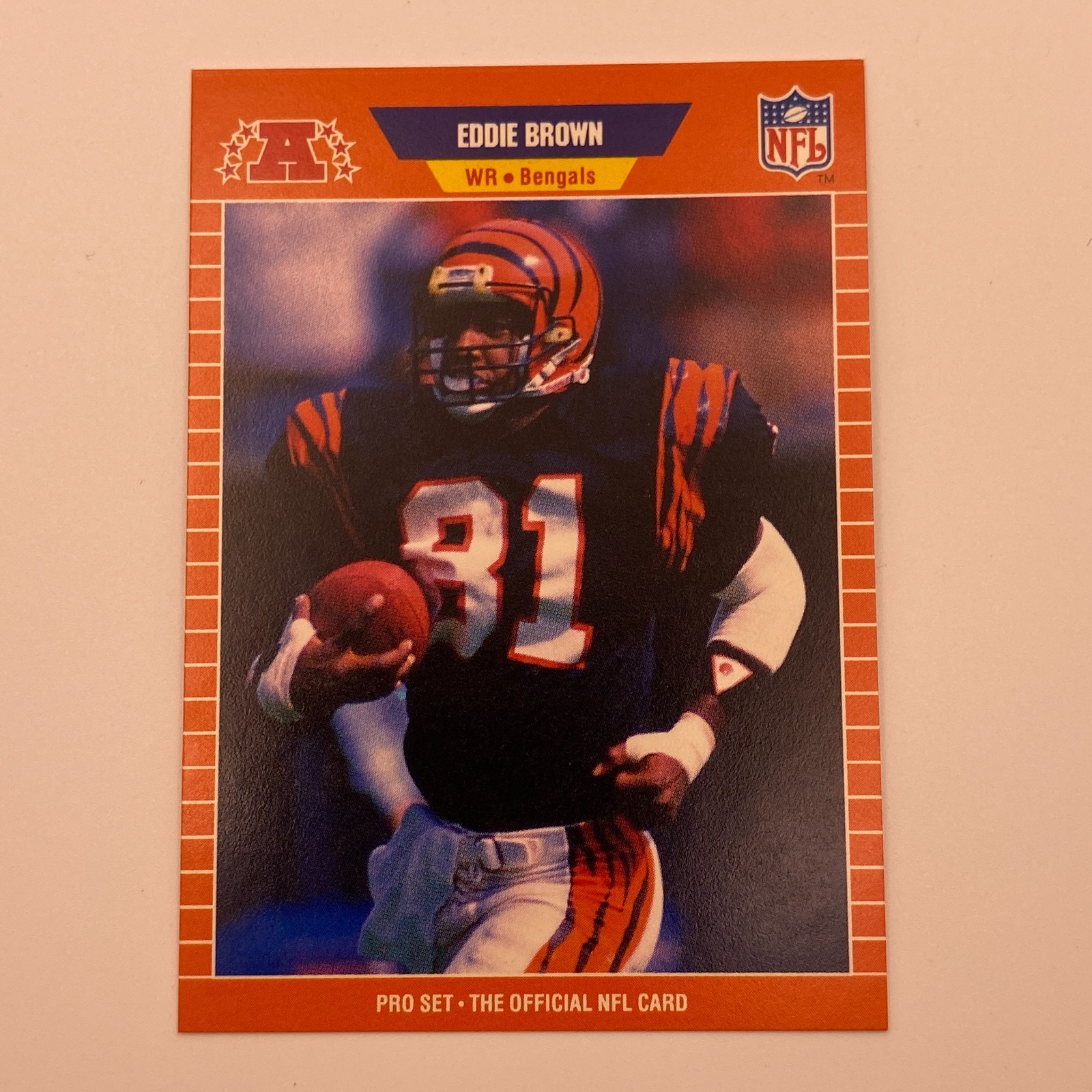 1989 Pro Set - Eddie Brown #56