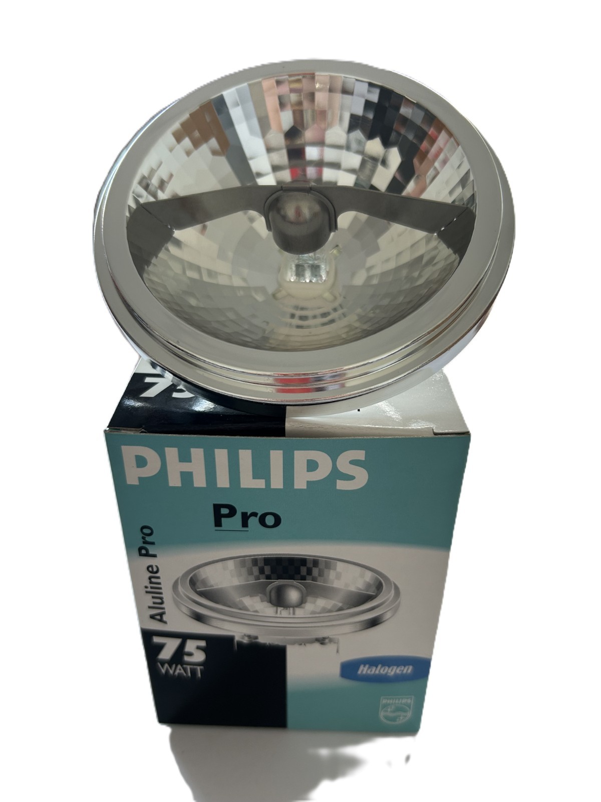 Philips 14642 Lampe Halogène Aluline Pro 75W G53 12V 24° pour spot encastrable de salon