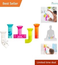 Toddler Bath Toys Plastic 5 Pack Stamp Suction Hand Eye Fine Motor Skills