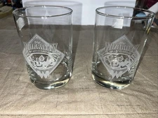 2 Wizard of Oz Vintage 50th Anniversary Whataburger 1989 Libbey Collectors Glass