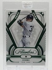 2024 Flawless - Emerald # 1/5 - Ichiro - Yankees Star - RARE 💎CARD - 1 on print