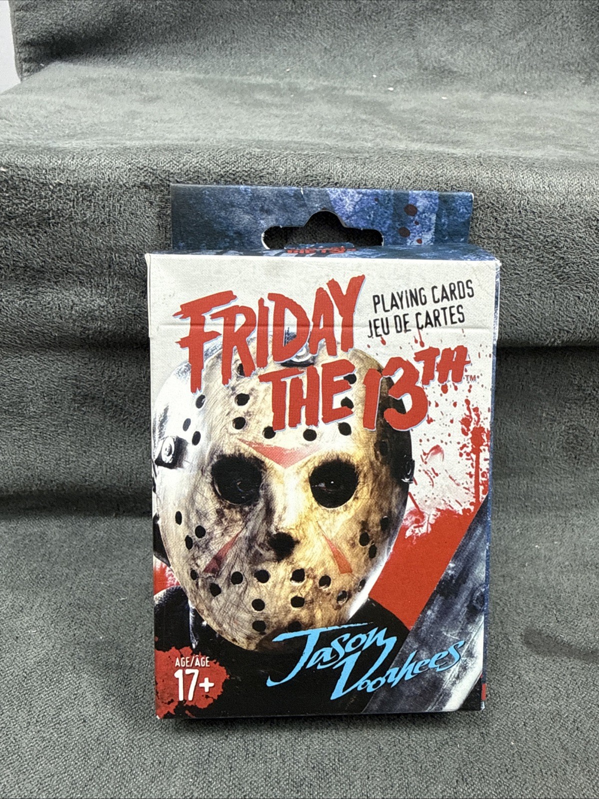 Friday The 13th Playing Cards: Jason Voorhees Themed Deck Aquarius Cards, New