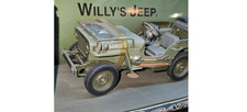 Willy's Jeep Army Green 1:18 Scale Diecast Model  U.S. Army MIB