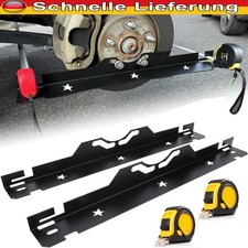 Auto KFZ 2 St&uuml;ck Spur Einstellung Werkzeug Rad Ausrichtung Platten DIY Tool