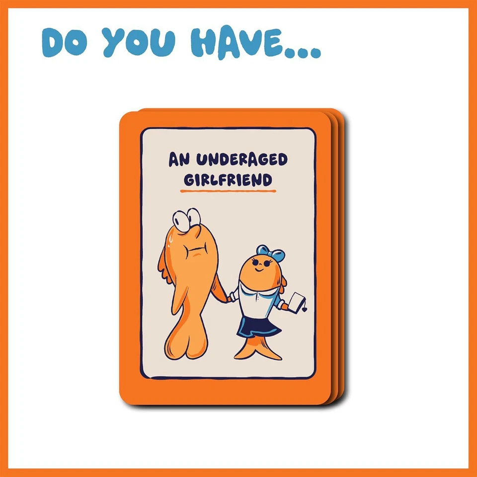 Tarjeta hilarante Go F**k Yourself The Adult Go Fish GaGN You've Always Wanted Foto 4 de 4