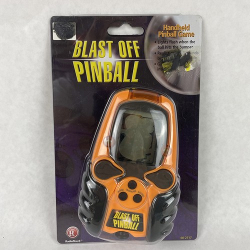 Radio Shack Blast off Pinball Electronic Hand Held Game Vintage New In Package