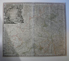 Bamberg * antike Karte * Homann ca. 1720 ...bambergensis nova tabula geographica