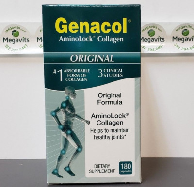 Genacol AminoLock Collagen Original 180 Capsules - Dietary Supplement
