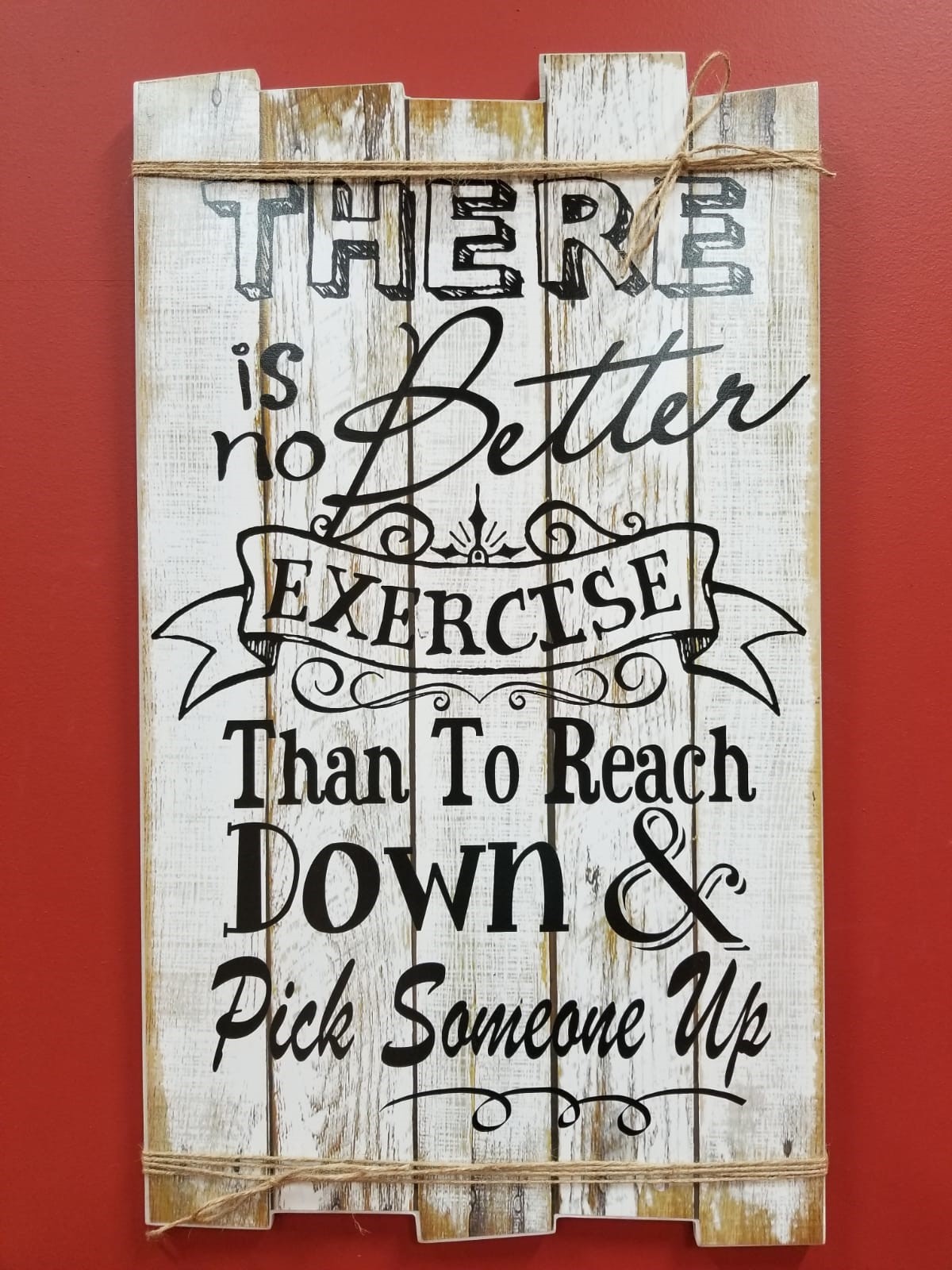 Your heart's delight by Audrey's inspirational Motto new 231/2" x 13