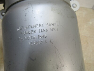 WW2 US Navy Powder Can 1945 Dated USN Airtight Aluminum | eBay
