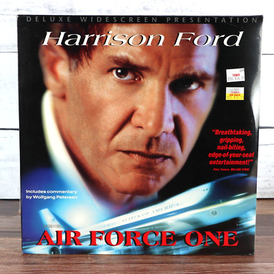 Air Force One Laserdisc Widescreen Dolby Digital Harrison Ford 1997 Sealed