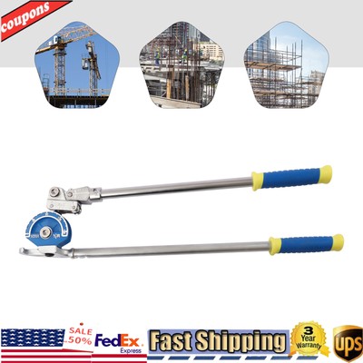 Manual Bending Tube Bender 1/2 inch Pipe Bending Capacity 180 Degrees Device US