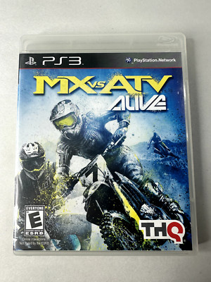PS3+α MX vs. ATV Alive PS3 PlayStation 3 Game & Case Tested 752919992852