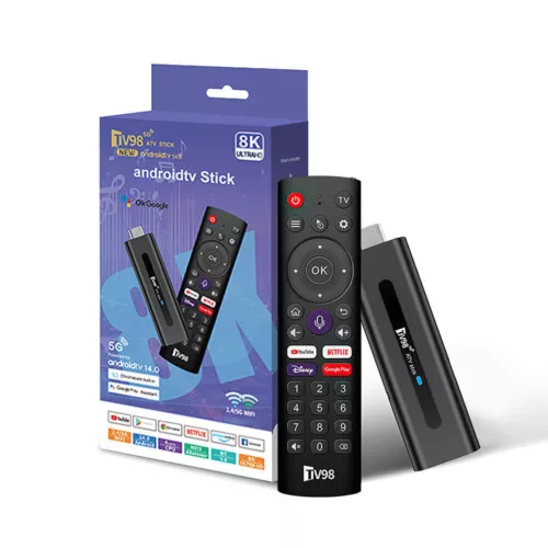 Media Player Fire TV Stick 8K HD Android 14.0 WiFi Bluetooth Voice Remote - Picture 13 of 14