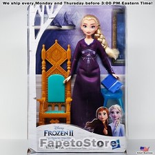 Disney - Frozen 2 Elsa's Throne Set With Pajama Dress  Shoes