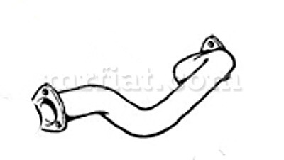 Ferrari Mondial QV ANSA Right Center Exhaust Pipe New