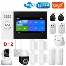 2G Wifi Alarm System Tuya Smart 433MHz Wireless Security Home Alarm Smart Life