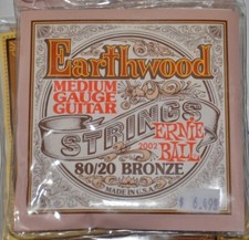 Ernie Ball Earthwood 2002 Medium 80/20 Acoustic Guitar Strings