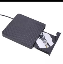 Portable YOTUO USB 3.0 Interface Drive USB DVD RW Drive (Black) New Open Box